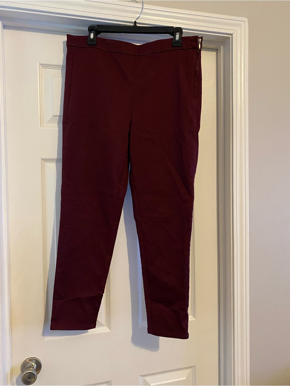 love, Fire Women's Burgundy Slim Pants